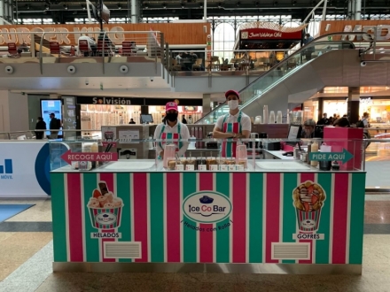 IceCoBar abre un nuevo kiosco en un centro comercial de Madrid